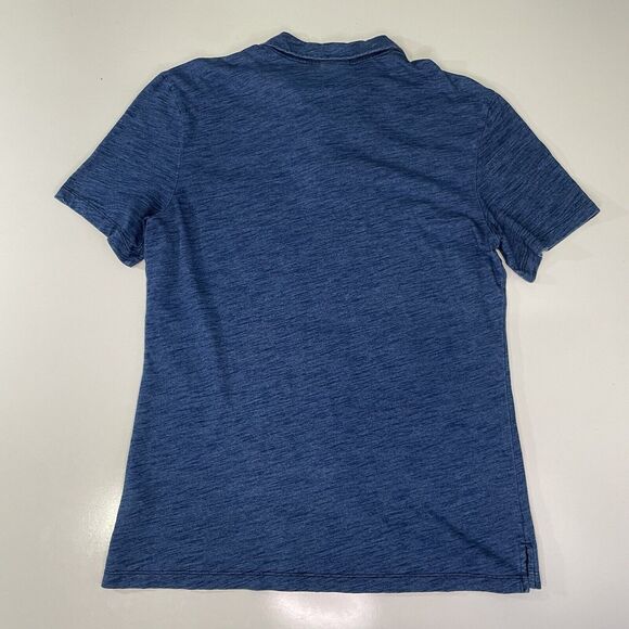 AG Adriano Goldschmied Green Label Premium Polo Shirt Blue Size S - Picture 8 of 8